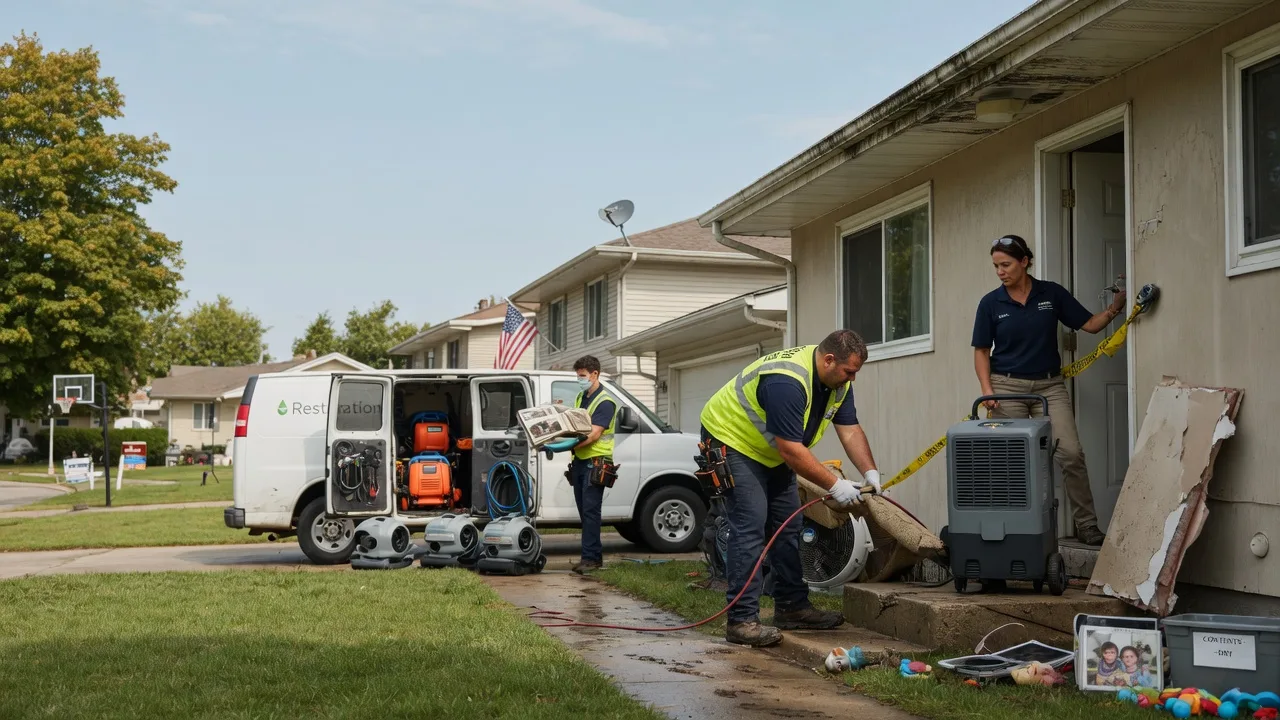 Water Damage Restoration in Burlington, ME near me